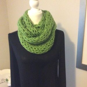 Knit infinity scarf